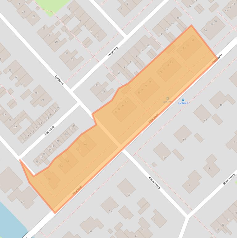 Kaart van postcodegebied 8711GE.