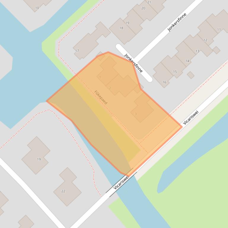 Kaart van postcodegebied 8711GM.