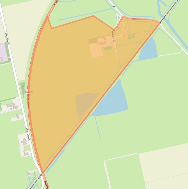 Kaart van postcodegebied 8711HG.