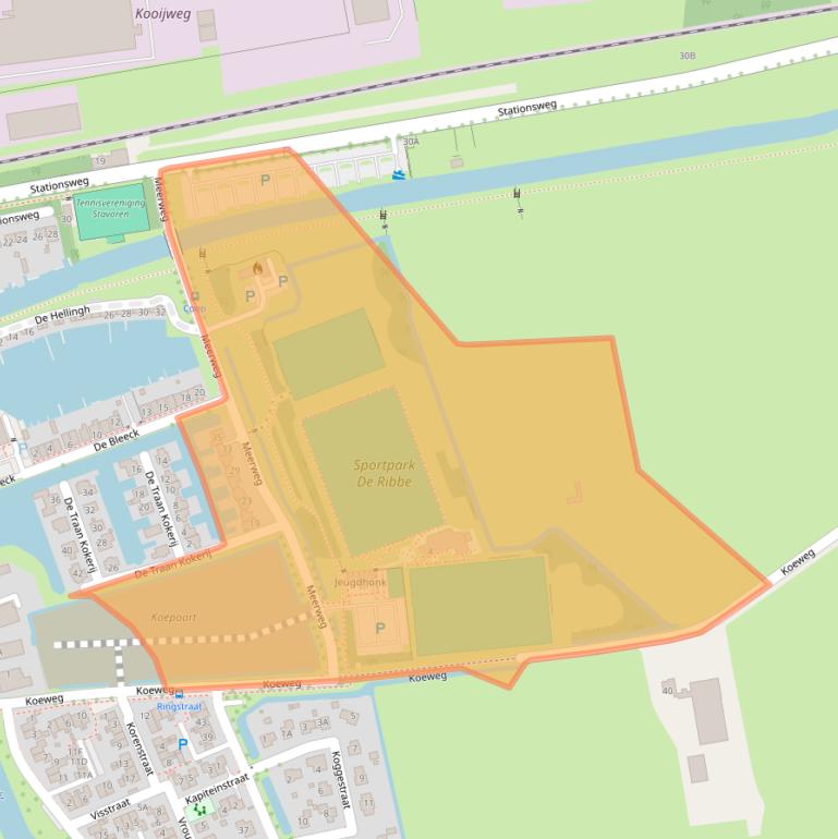 Kaart van postcodegebied 8715EK.