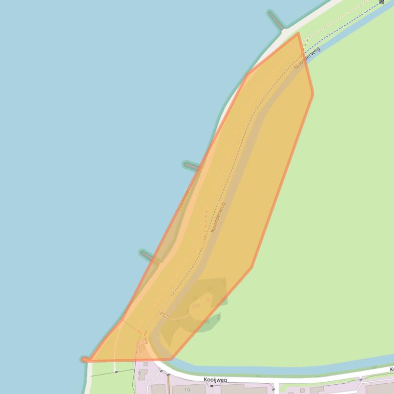 Kaart van postcodegebied 8715ER.