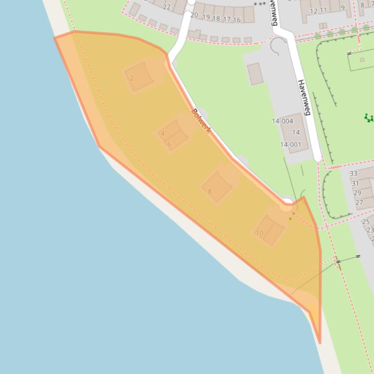 Kaart van postcodegebied 8715HN.