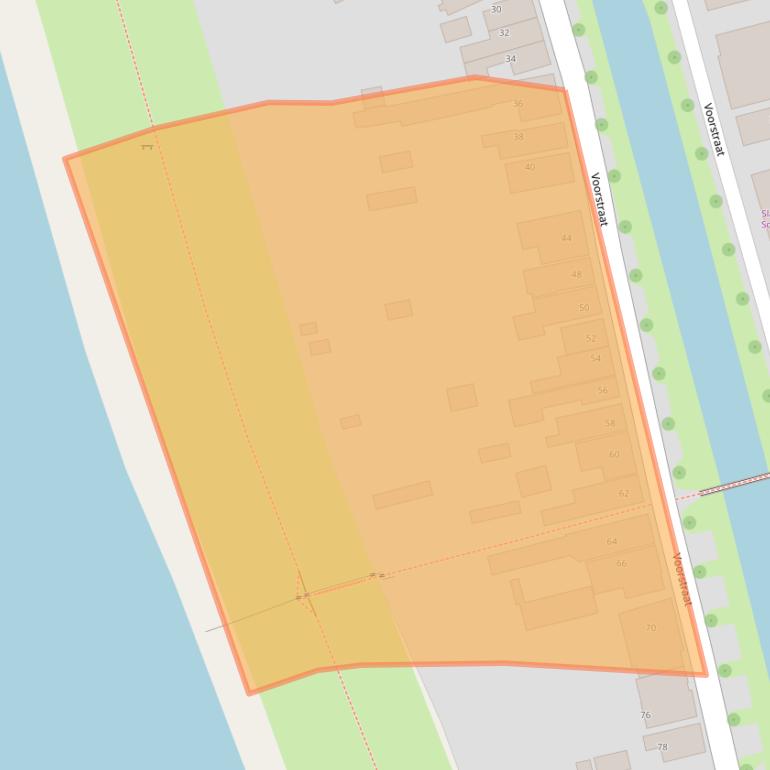 Kaart van postcodegebied 8715JB.