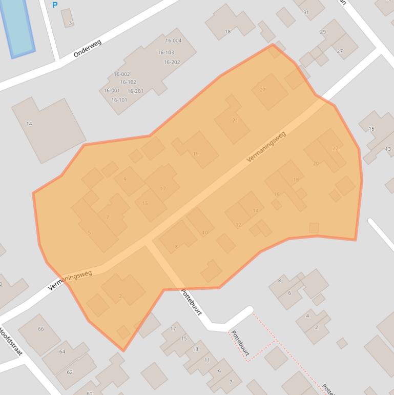 Kaart van postcodegebied 8723BA.