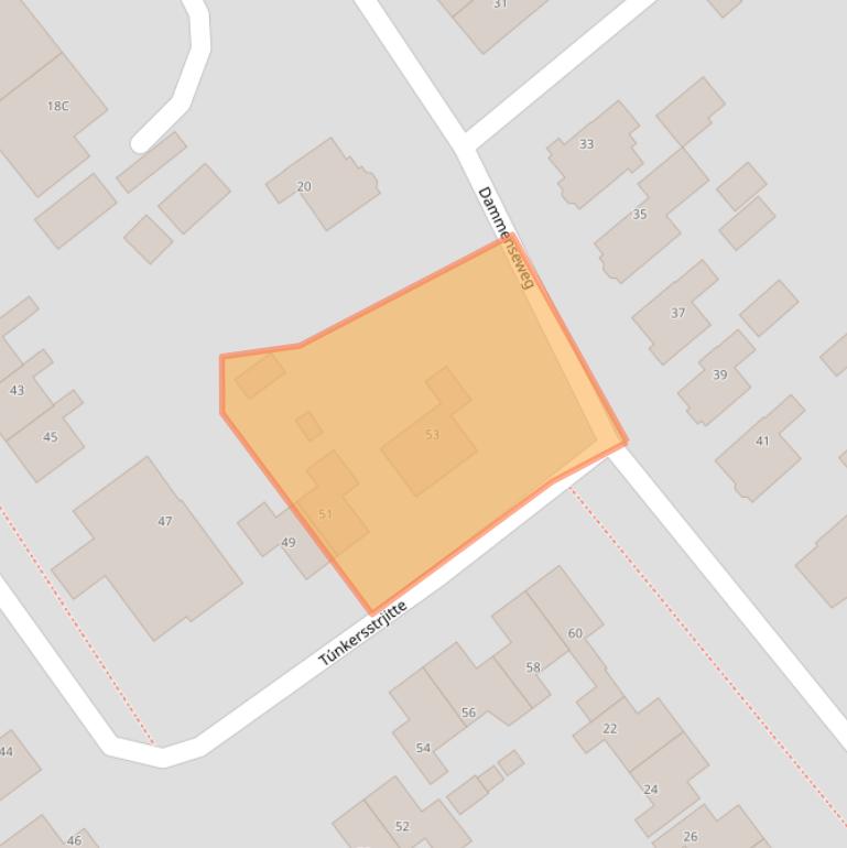 Kaart van postcodegebied 8723EN.