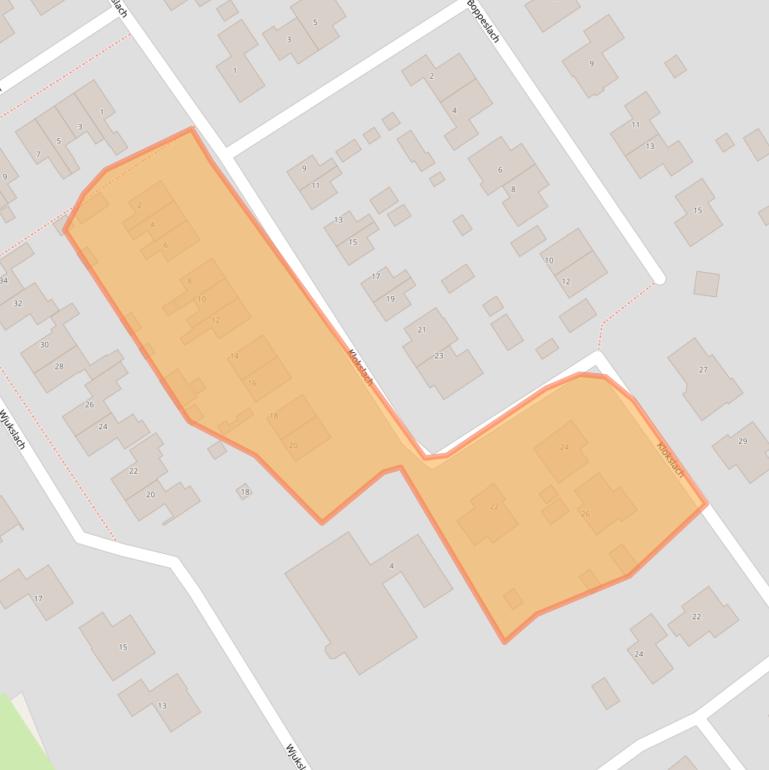 Kaart van postcodegebied 8723GB.