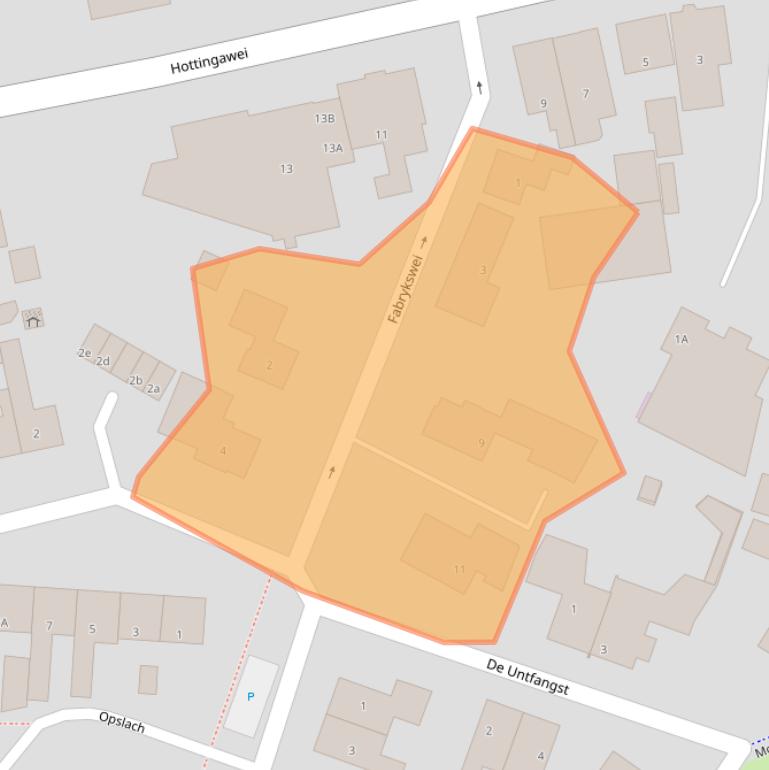 Kaart van postcodegebied 8731AE.