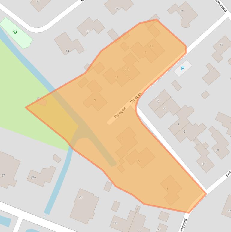 Kaart van postcodegebied 8731DB.