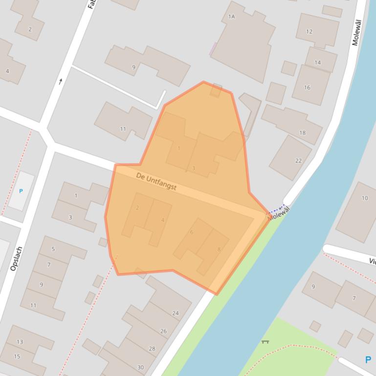 Kaart van postcodegebied 8731EE.