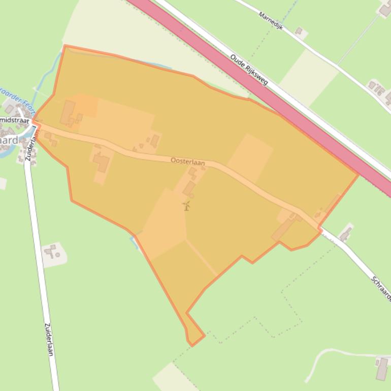 Kaart van postcodegebied 8746ND.