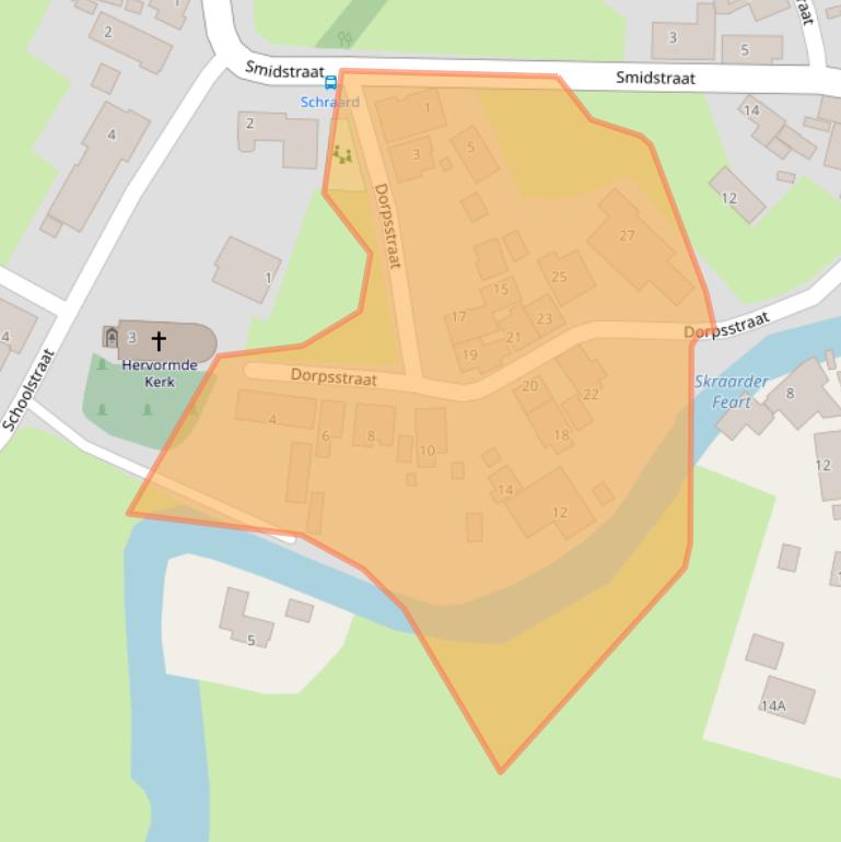 Kaart van postcodegebied 8746NJ.