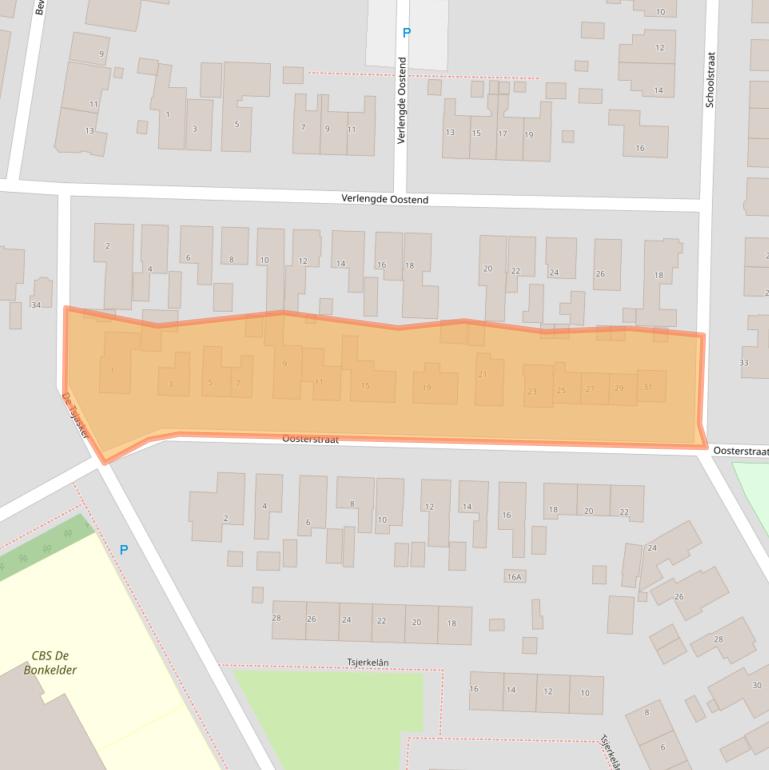 Kaart van postcodegebied 8748AV.