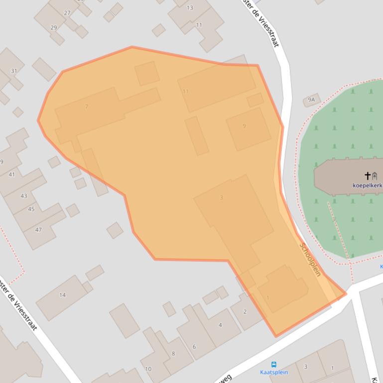 Kaart van postcodegebied 8748BR.