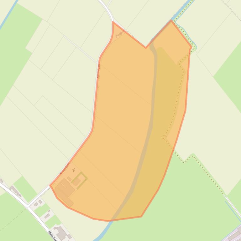 Kaart van postcodegebied 8748ED.