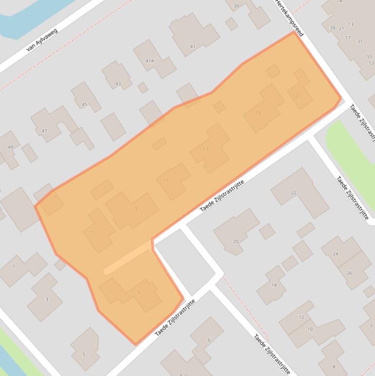 Kaart van postcodegebied 8748GC.