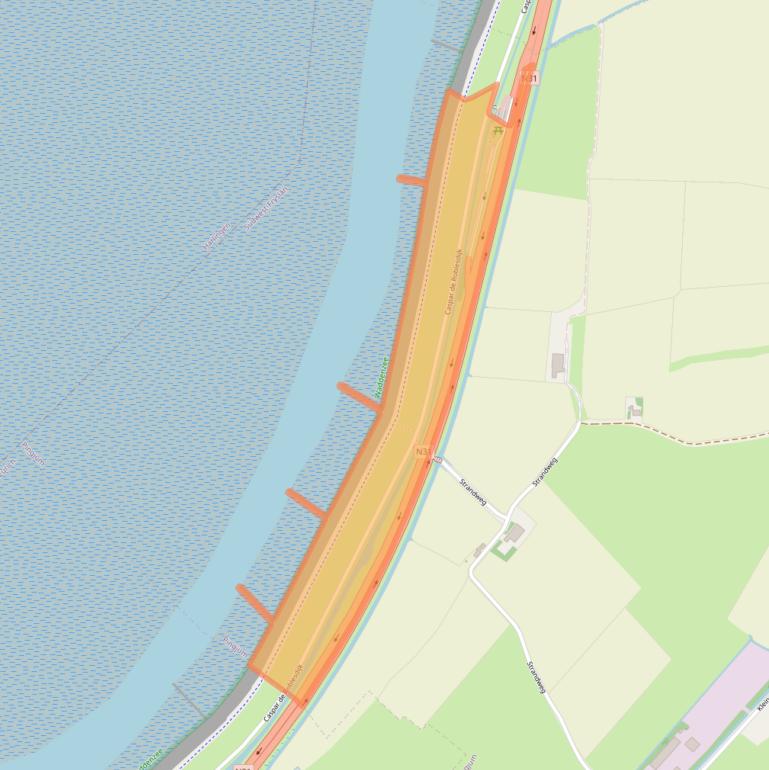 Kaart van postcodegebied 8749TT.