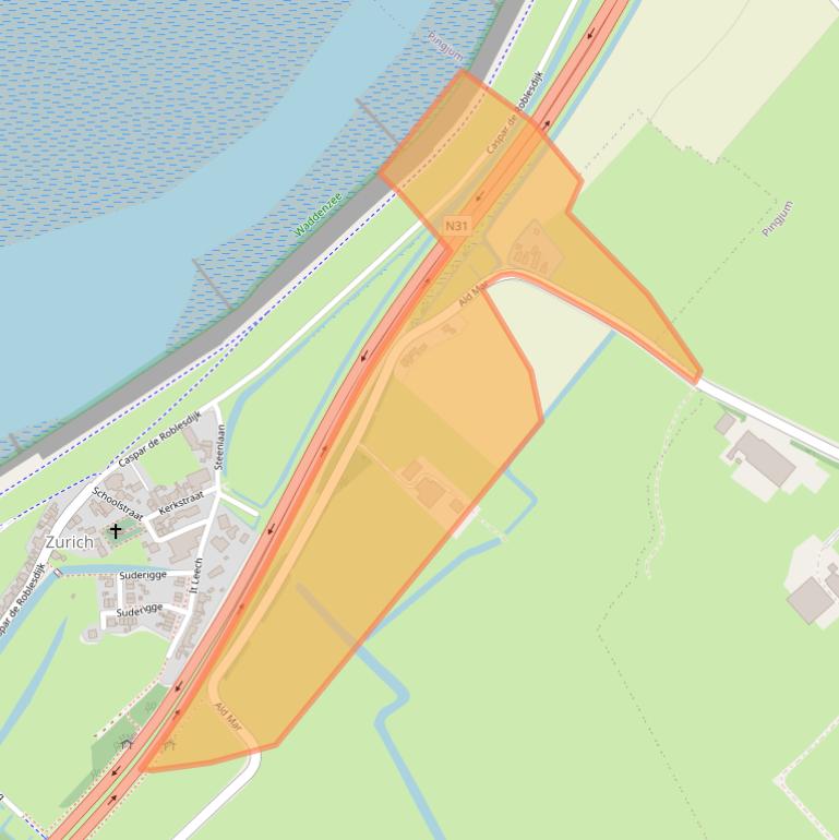 Kaart van postcodegebied 8751TA.