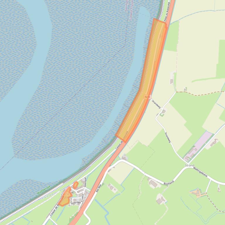 Kaart van postcodegebied 8751TH.