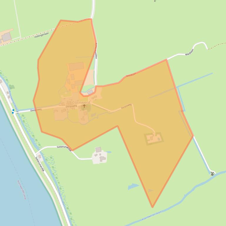 Kaart van postcodegebied 8753JC.