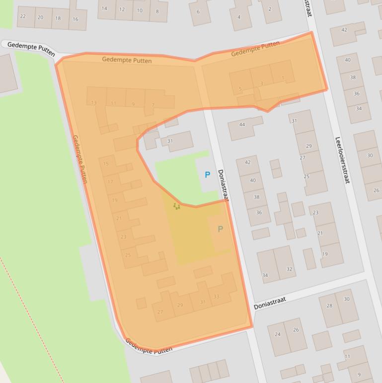 Kaart van postcodegebied 8754EG.