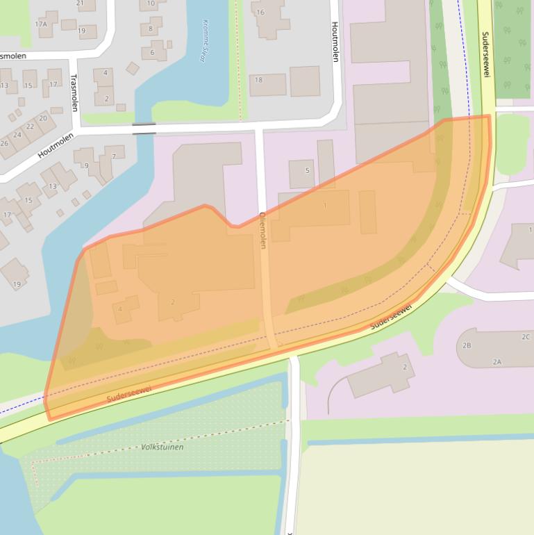 Kaart van postcodegebied 8754GH.