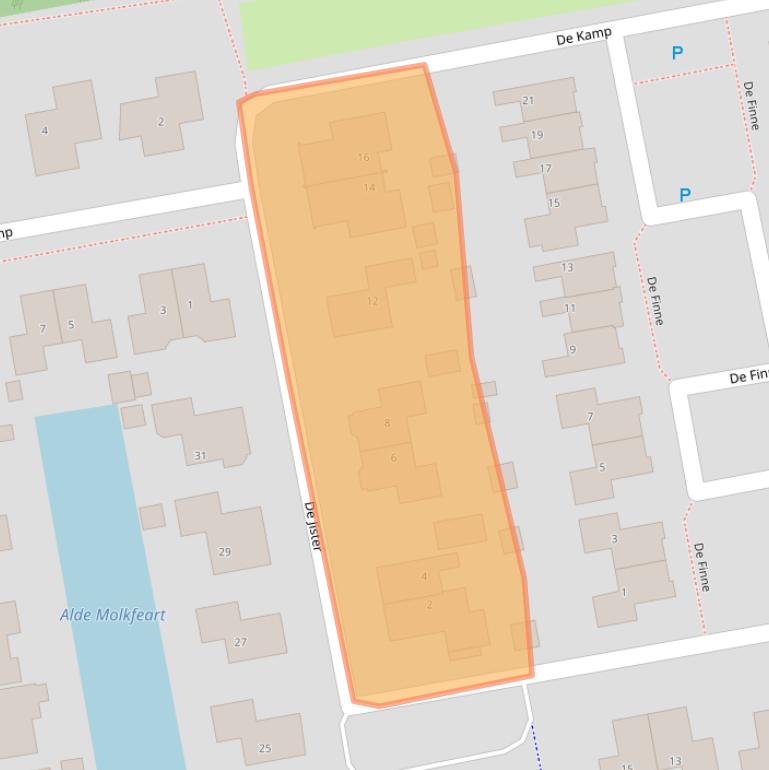 Kaart van postcodegebied 8754GN.