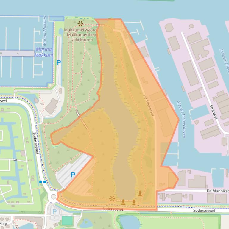 Kaart van postcodegebied 8754HE.