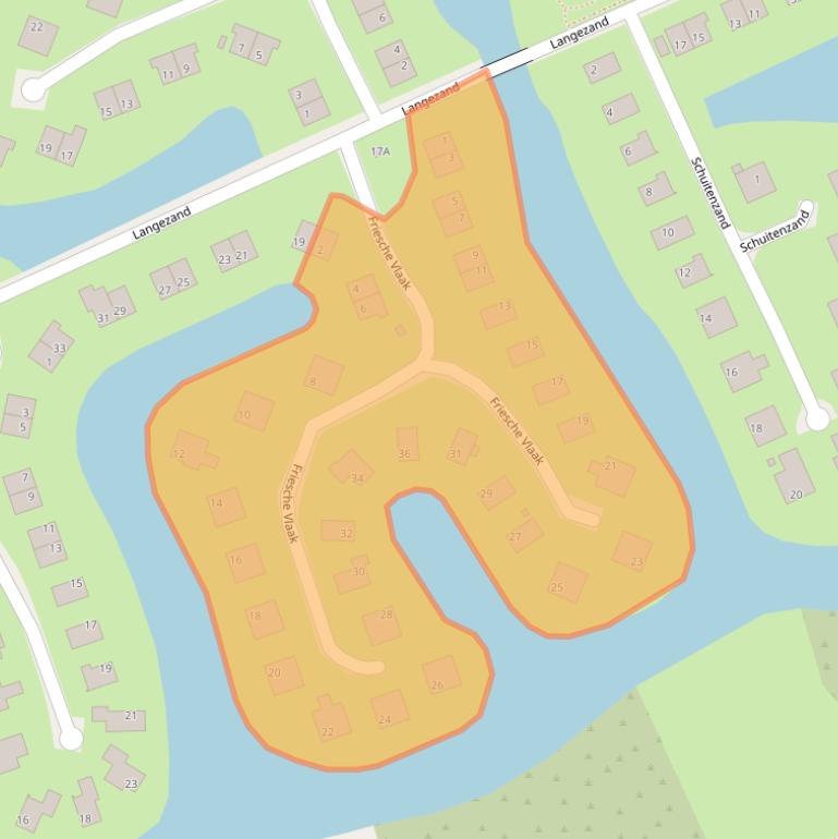 Kaart van postcodegebied 8754HL.