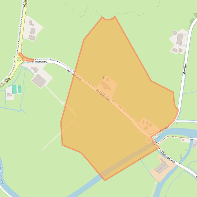 Kaart van postcodegebied 8754JC.