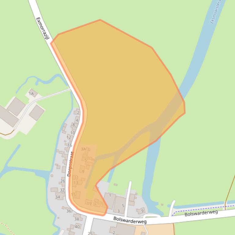 Kaart van postcodegebied 8759LB.