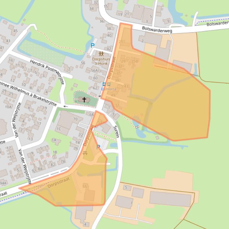 Kaart van postcodegebied 8759LC.