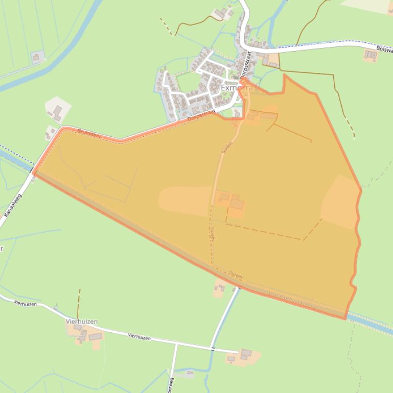 Kaart van postcodegebied 8759LW.