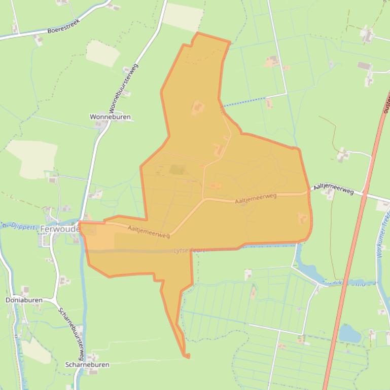 Kaart van postcodegebied 8761PA.