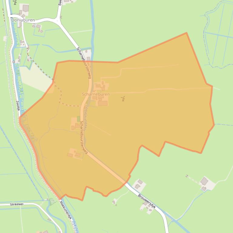 Kaart van postcodegebied 8761PH.