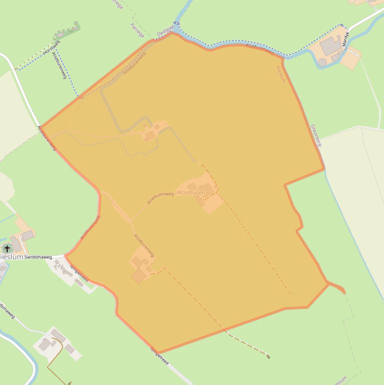 Kaart van postcodegebied 8762PJ.