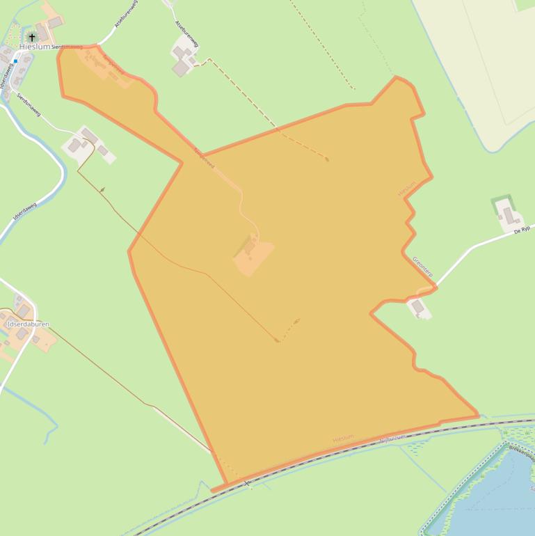 Kaart van postcodegebied 8762PK.