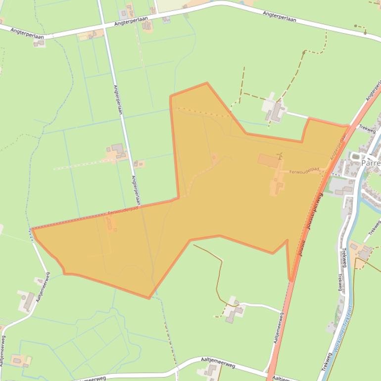 Kaart van postcodegebied 8763MC.