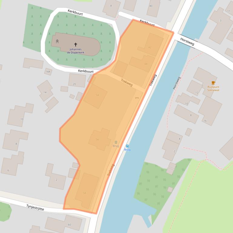 Kaart van postcodegebied 8763ME.