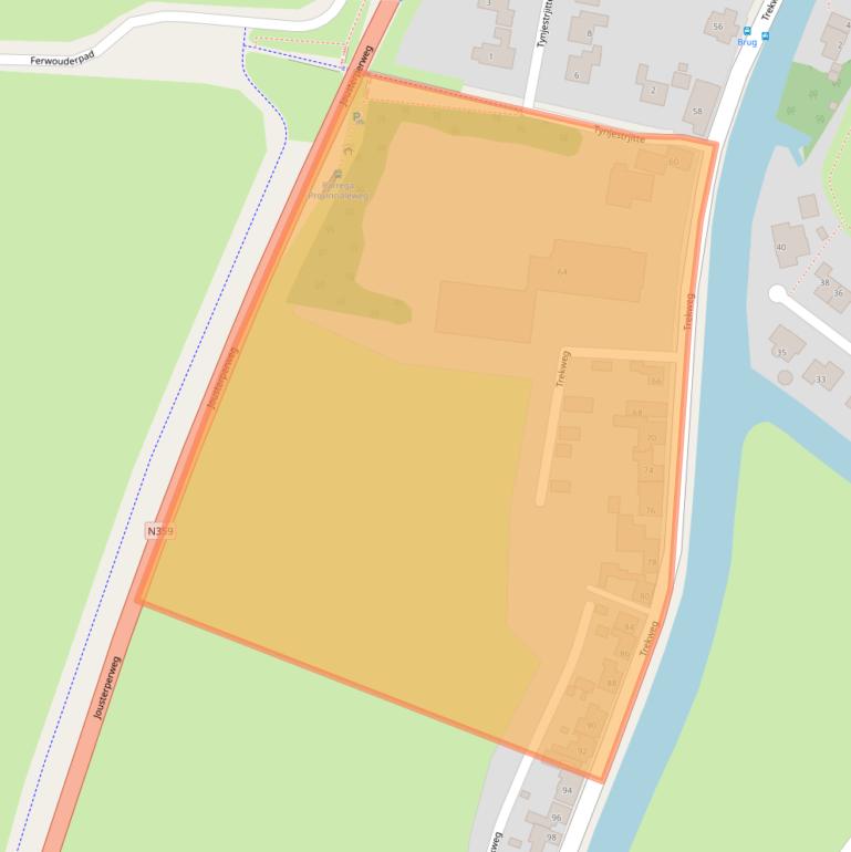 Kaart van postcodegebied 8763MG.