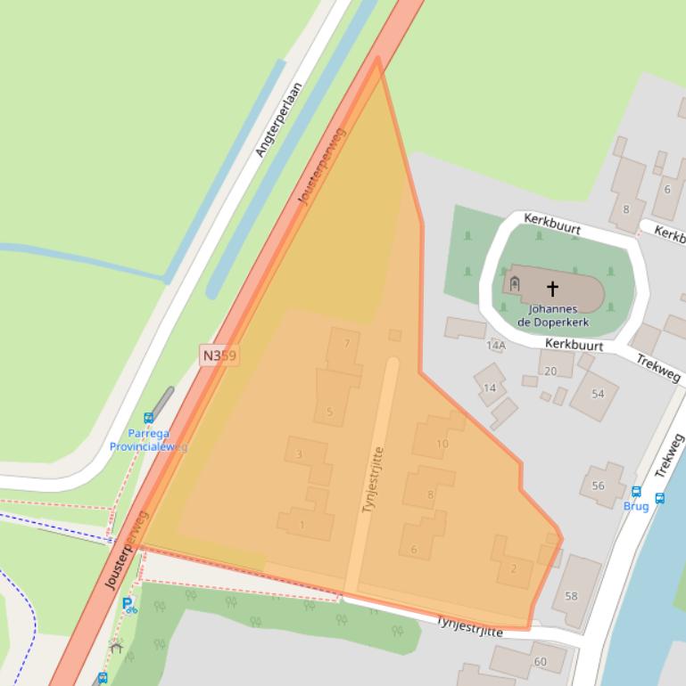 Kaart van postcodegebied 8763ML.