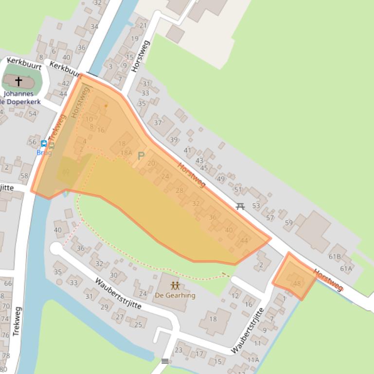 Kaart van postcodegebied 8763MP.