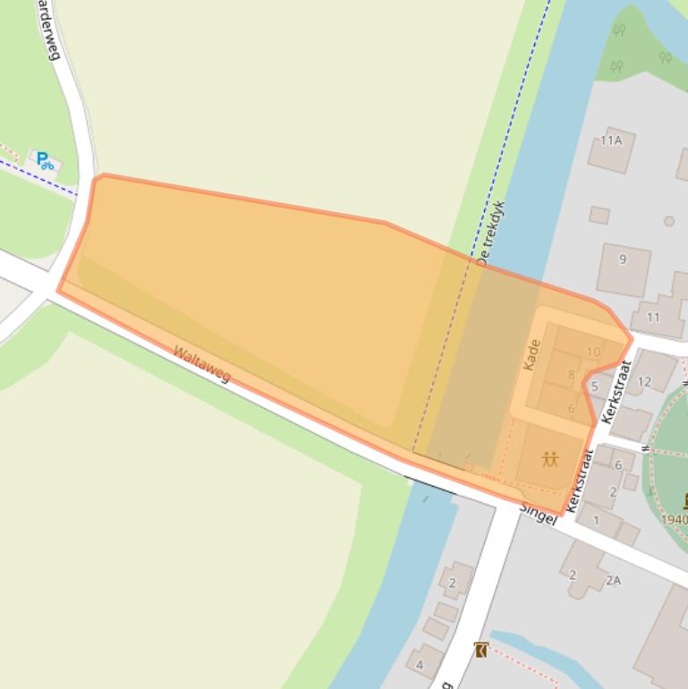 Kaart van postcodegebied 8765LJ.