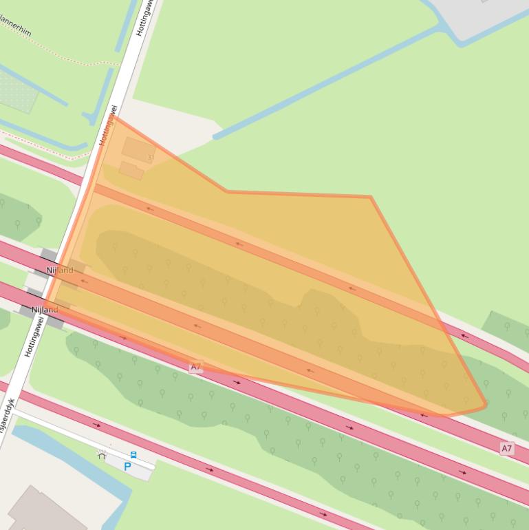 Kaart van postcodegebied 8771KD.