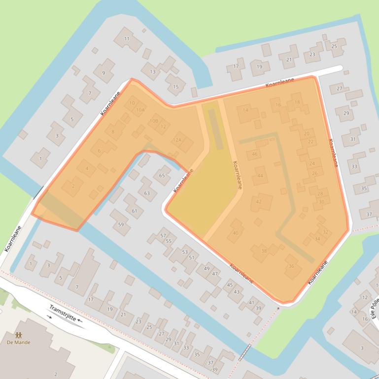 Kaart van postcodegebied 8771LA.