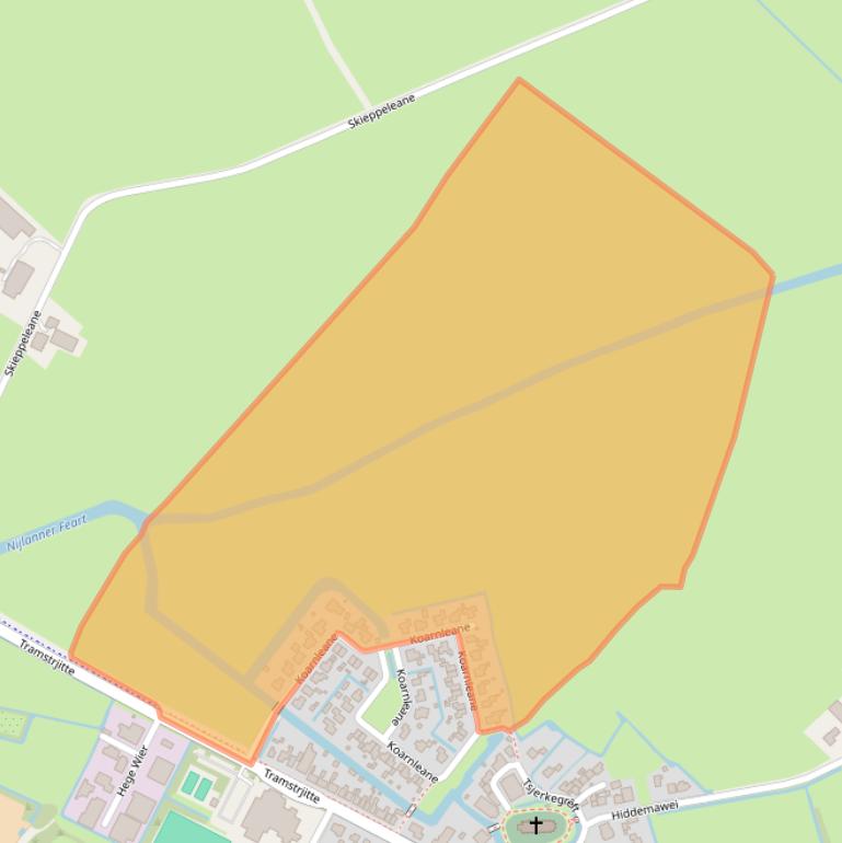 Kaart van postcodegebied 8771LB.