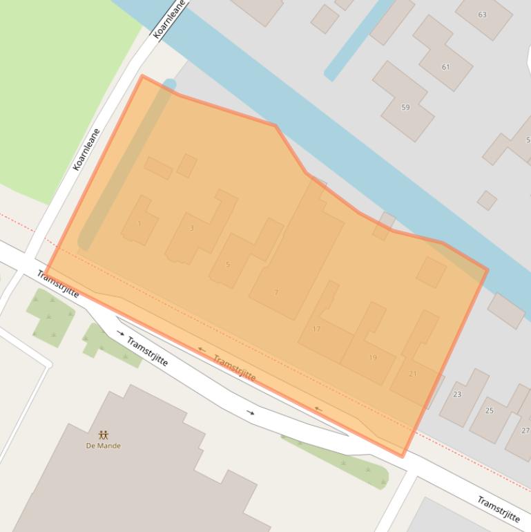 Kaart van postcodegebied 8771RP.