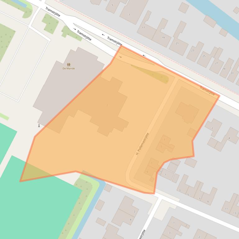 Kaart van postcodegebied 8771RT.