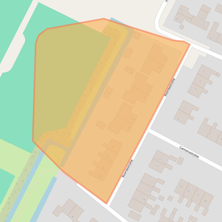 Kaart van postcodegebied 8771RV.