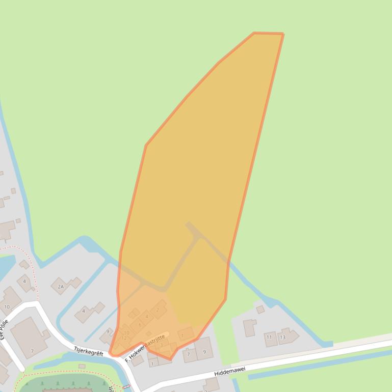 Kaart van postcodegebied 8771SL.