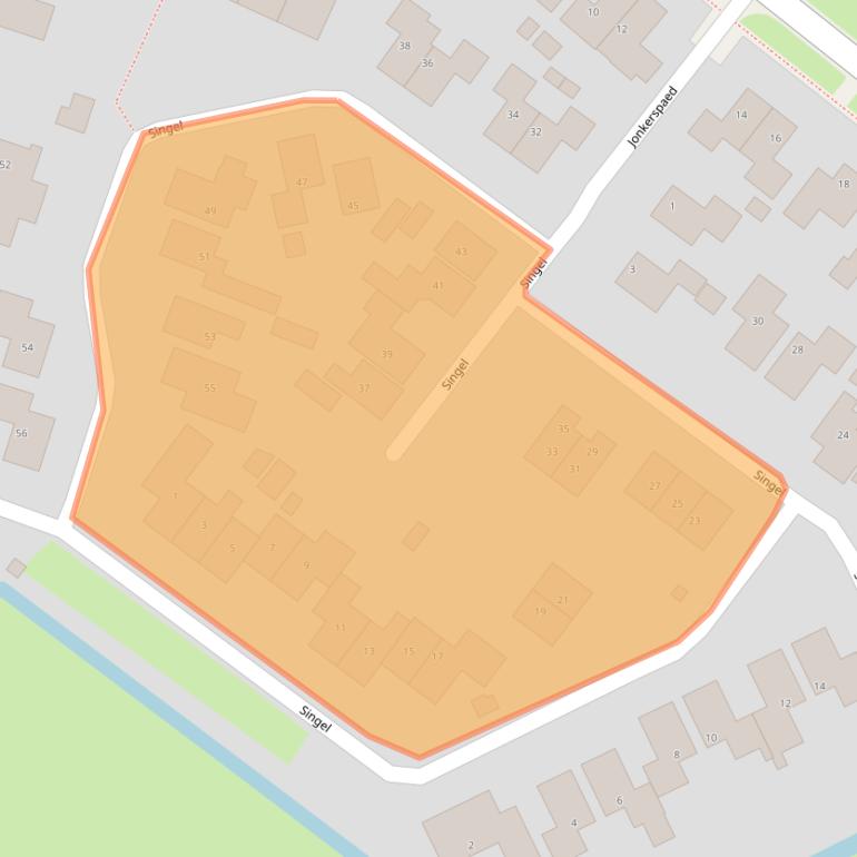 Kaart van postcodegebied 8771SV.